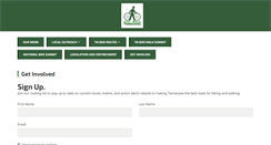 Desktop Screenshot of bikewalktn.org